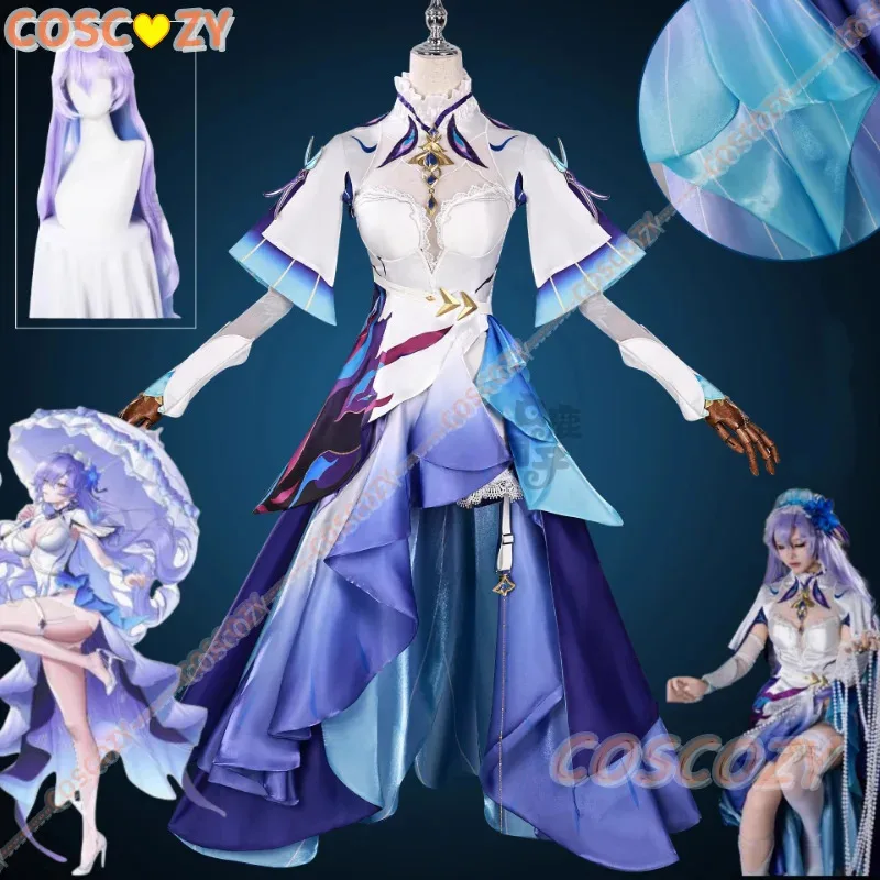 

Game Wuthering Waves Cantarella Cosplay Costume Wig Halloween Christmas Woman Comic Event Plus Size Role Play Costume