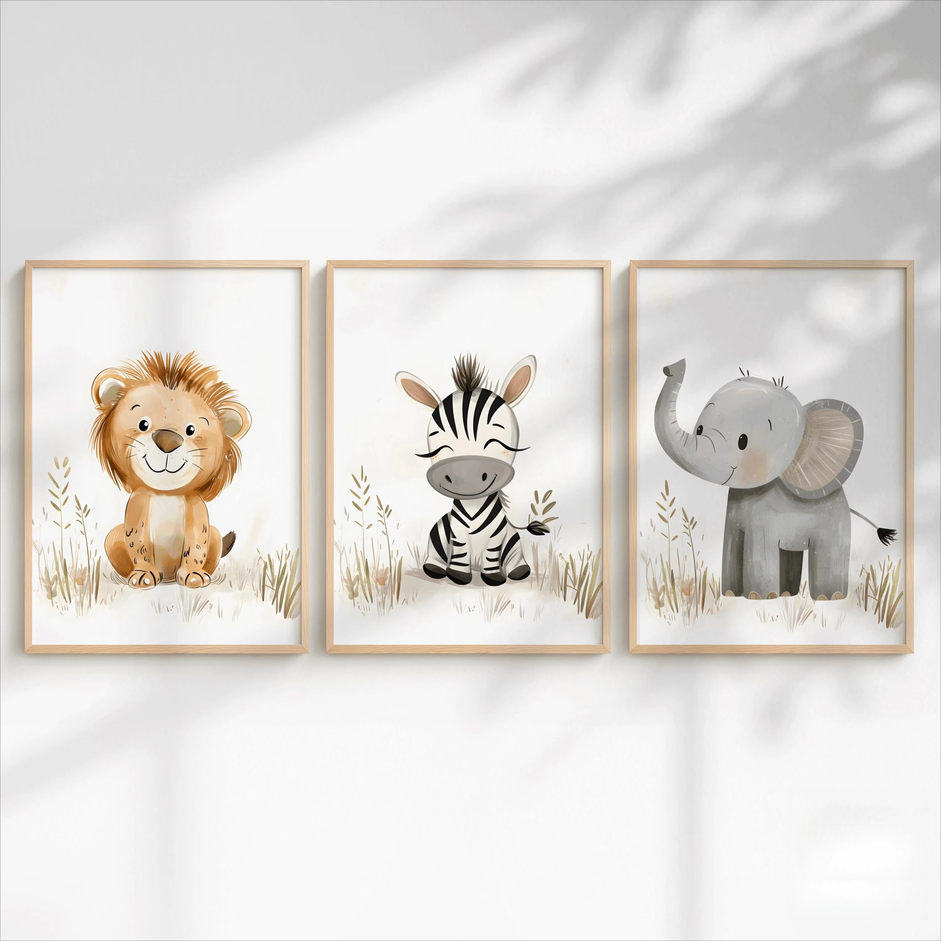 13 piezas de lindos leones cebos