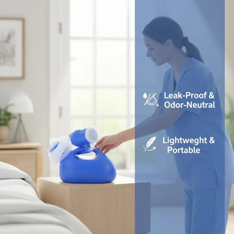 Portable Urinal Pee Bottle 2000ML For Men And Women Spill Proof Unisex Potty For Home Camping Car Travel Accessories