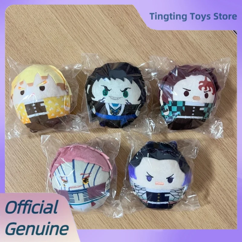 

Оригинальные плюшевые игрушки Demon Slayer: серия Blind Box, фигурка из 10 серии, милый аниме-аксессуар, подвеска, кукла, игрушка-сюрприз в закрытой коробке, подарки