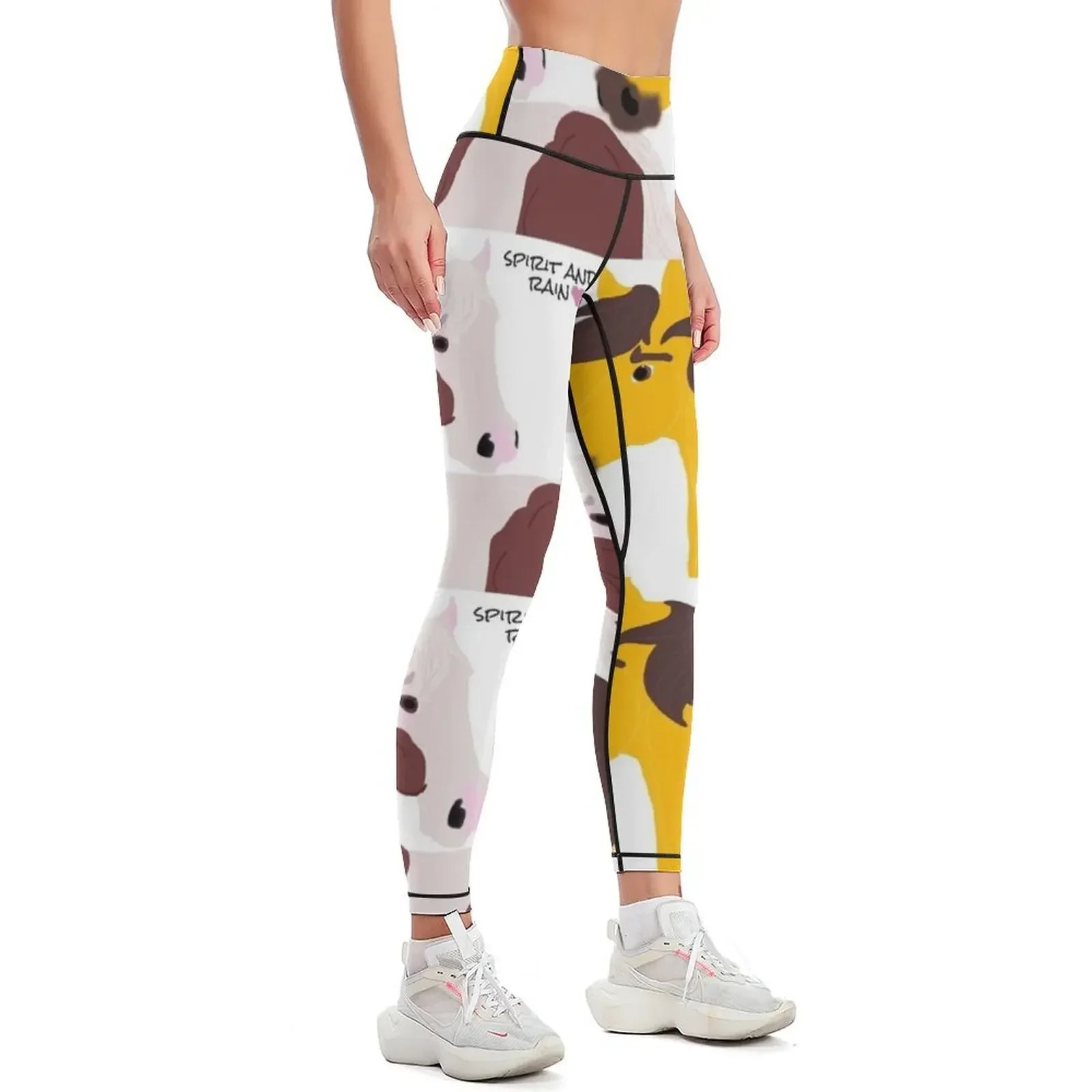 الروح والمطر طماق السراويل الرياضية امرأة السراويل النسائية المرأة رفع عالية الخصر طماق المرأة