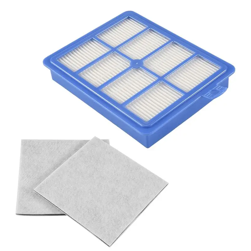 

A36T-1Pcs Hepa Filter + 2Pcs Motor Cotton Filter For Electrolux AEG EFH12W AEF12W FC8031 EL012W FC9080 FC9088