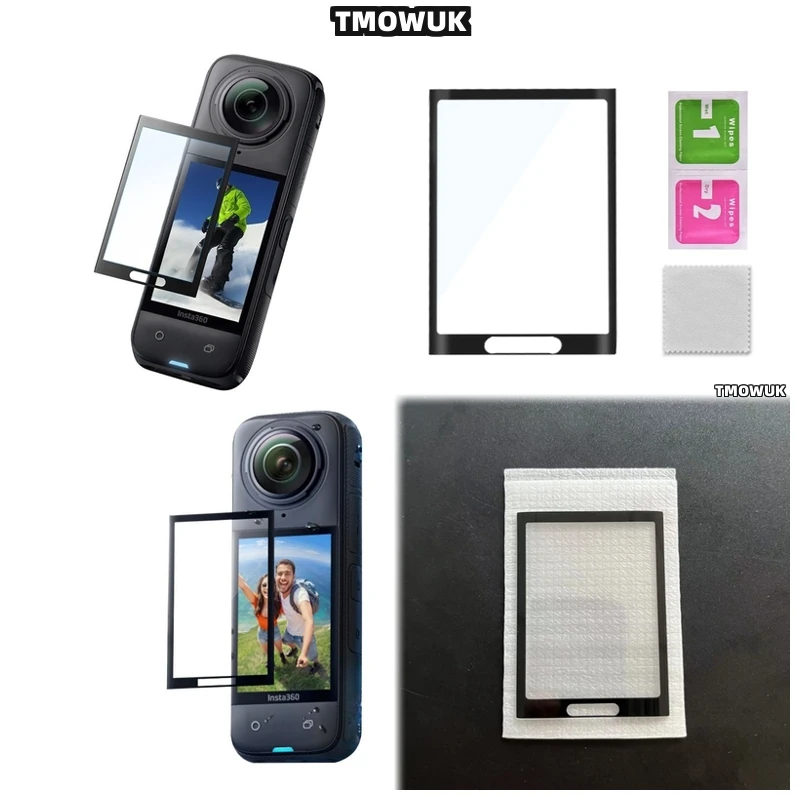 

For Insta360 X3 X4 X5 GPS Premium Accessory Bundle Flexible Protective Cover Impact Resistant Film