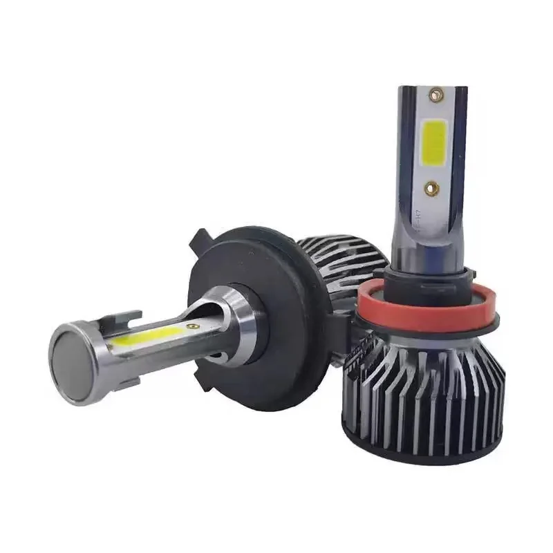 

2 шт. мини-светодиодная лампа для фар, H4 H11 H7 H1 H13 9005 HB3 9006 HB4, комплект для переоборудования, 12000LM 6000K белый без темных пятен