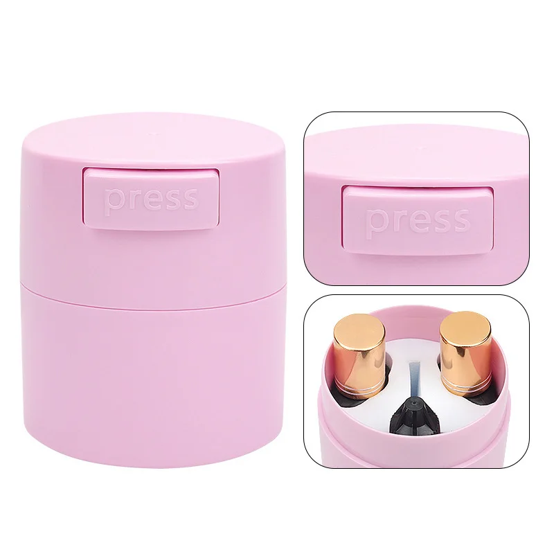 Wimperlijm Opslagtankhouder Container Zelfklevende standaard Verzegelde pot Cosmetische accessoire Enten Valse wimpers Schoonheidstools