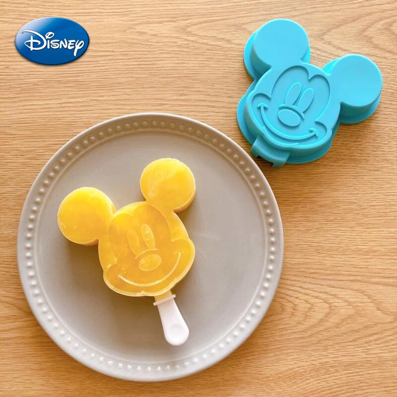 Disney Mickey Minnie Mouse Ice Cube Mold Kawaii Pooh Bear Homemade Food Supplement Ice Tray Kid Popsicle Ice Cream Silicone Tool