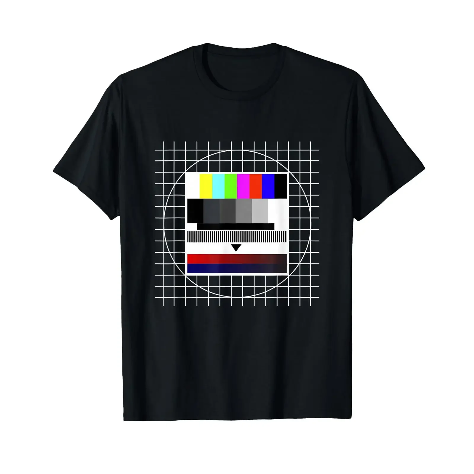 NextLevel Merch Test Image and Still Retro T Shirt Black Adult S vintage Washed Stretched Slightly fashion graphic Versatile