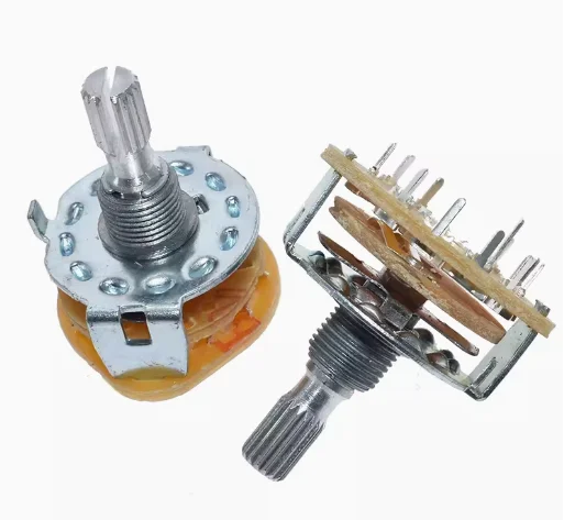 1 pz RS25 interruttore a banda 1 p11t 2 p4t 2 p5t 2 p6t 3 p3t 3 p4t 4 p3t montaggio interruttore rotante selettore banda pomello di posizione quadri