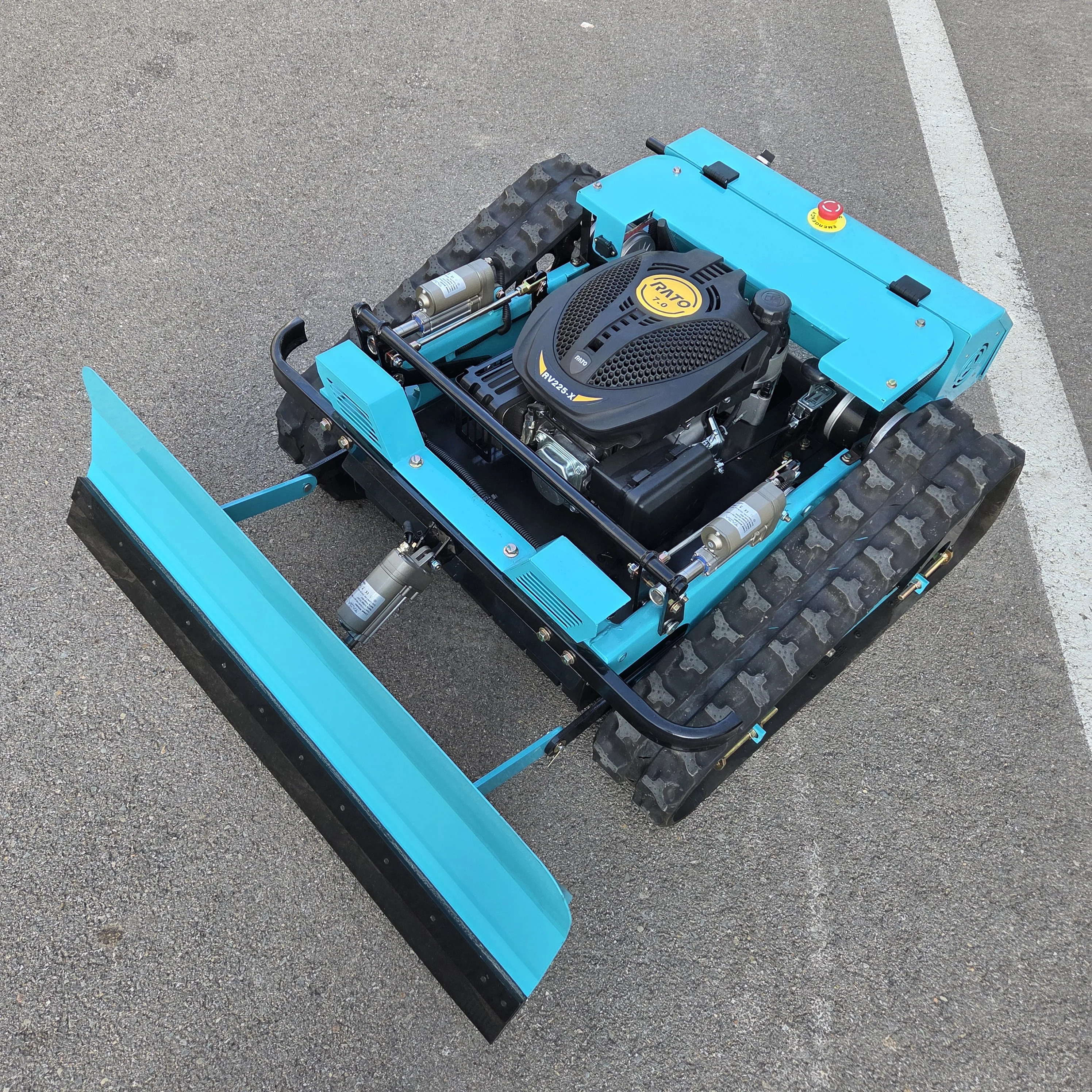 Winter Snow Shoveling Special Fully Automatic Remote Control Intelligent Crawler Orchard Lawn Smart Lawn Mower