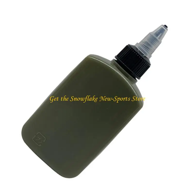 E56D Liquid Containers 100ml Squeeze Condiment Bottle Leakproof Small Oil Dispenser