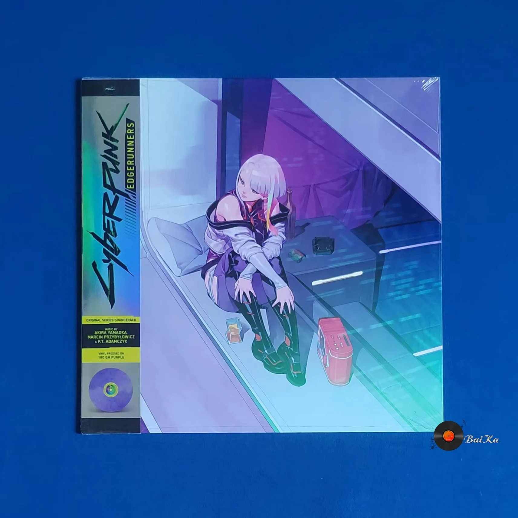 

Киберпанк, Fringe Walker CYBERPUNK: EDGERUNNERS Оригинальный звуковой цветной клей LP