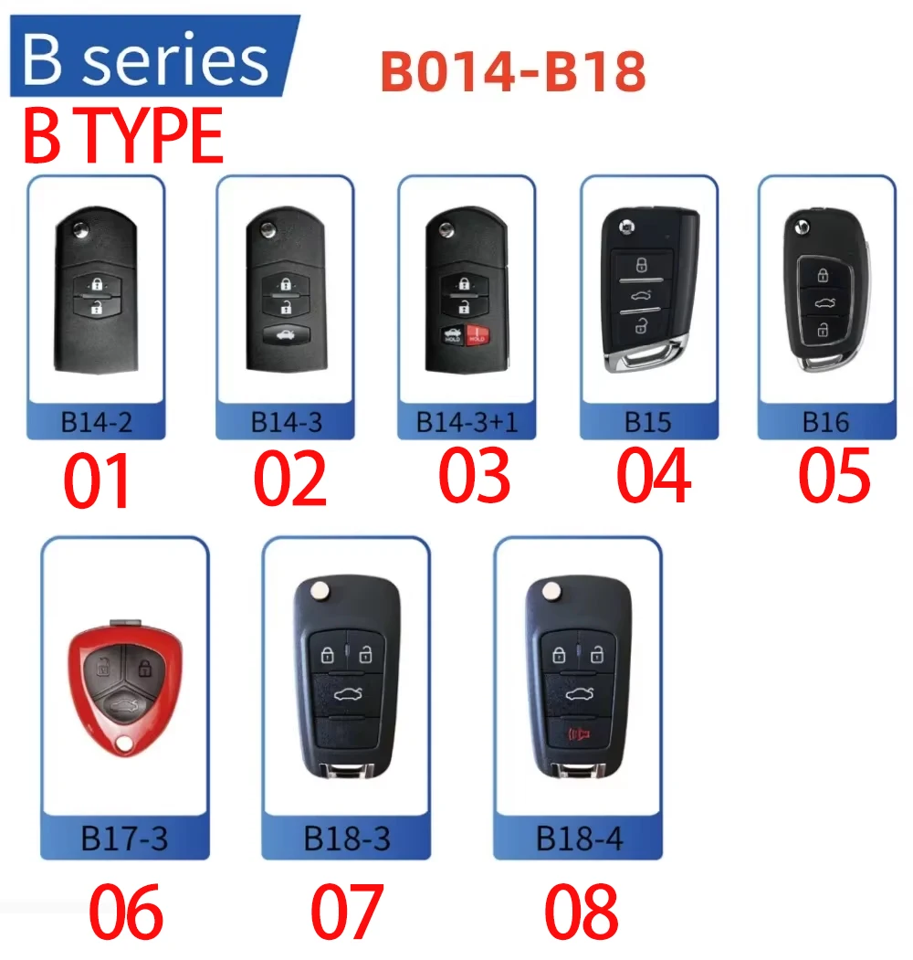 1PCS/LOT KEYDIY KD Universal Car Flip Remote Wired Key B11 2 B11 2+1 B11-3 B12-3 B12-3 B12-3+1