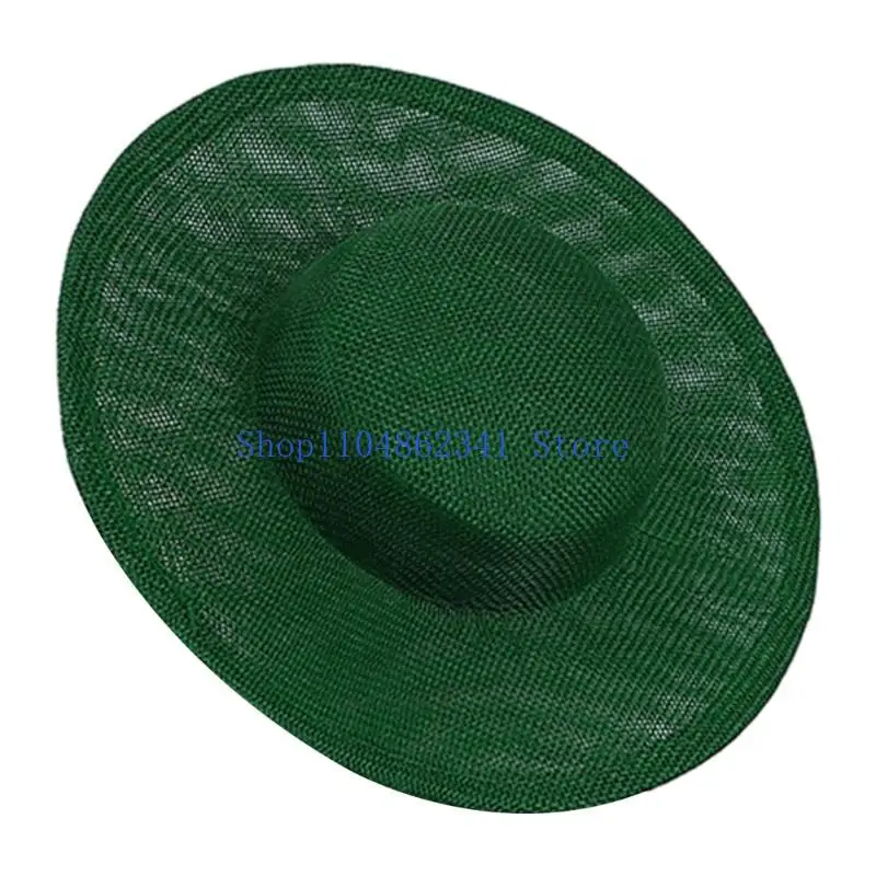 

5asd Artistic Stylish Hat Base Personality Handmade Hat Base Soft Cosplay Hat Base for Crafting Distinctive Accessories