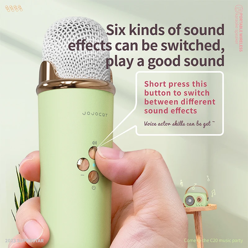 레트로 휴대용 가라오케 블루투스 스피커 홈 KTV 노래 스피커 HIFI베이스 스테레오 Handfree 통화 무선 마이크 FM 라디오