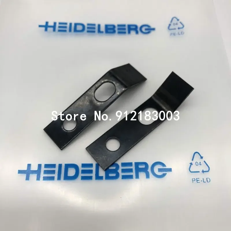 10 Pieces Gripper Pads Heidelberg Gto52 Sm52 Machine Size 53x13mm With Rubber Tip 14.875.001f