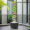 26895-b9ba4a.jpg Hydroponic Growing System Kit Premium 50-Hole Aeroponic Vertical Tower Pump Mobile Water Tank