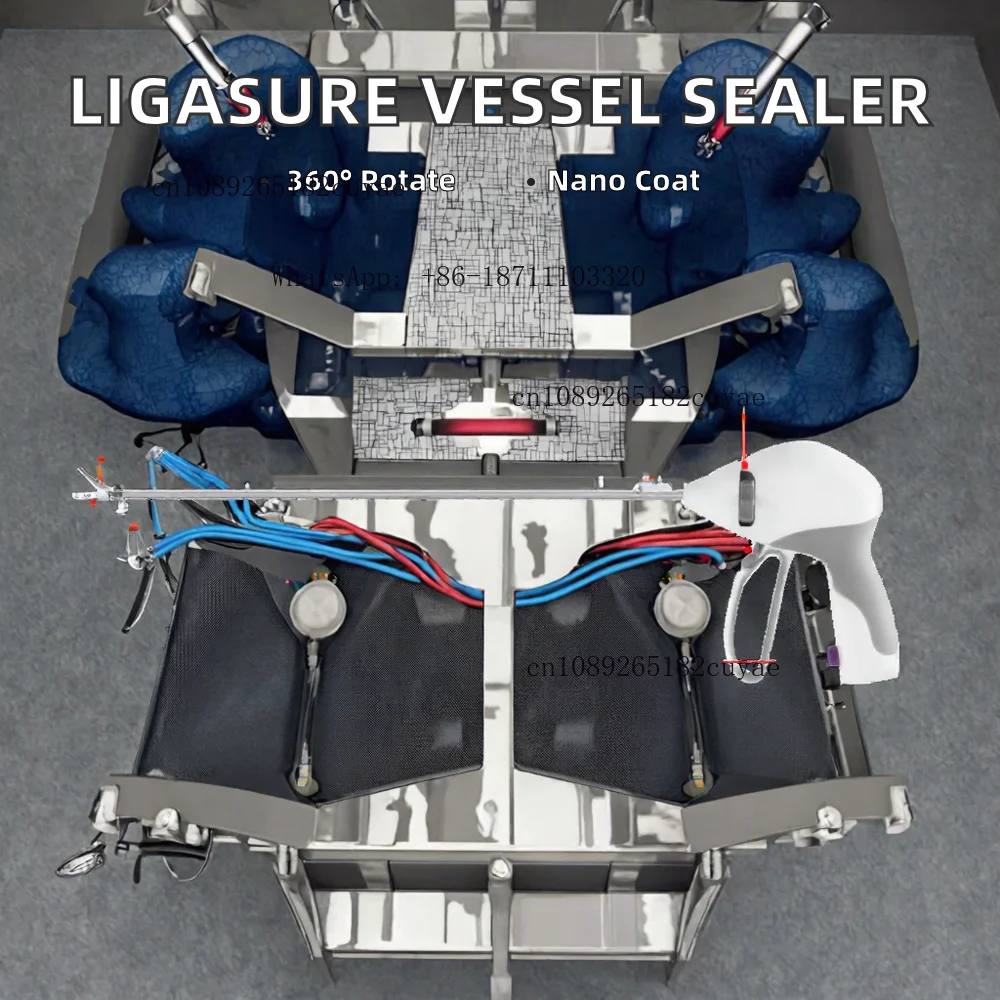 Electric Compatible Ligasure 5mm Diameter  Surgical Instrument Maryland Vessel Sealing 5*37CM Length Straight Jaw