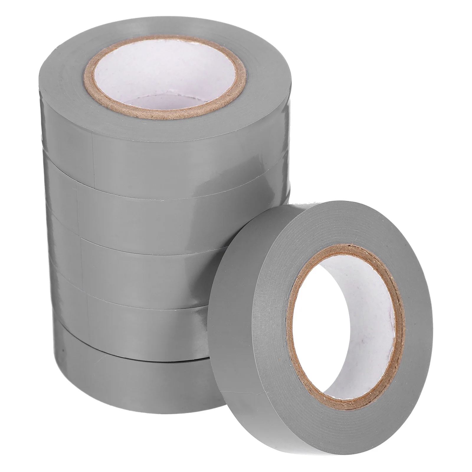 

6pcs 6 Rolls Waterproof Insulation Tape 20M Electrical Wiring Tape For Indoor Outdoor Industrial Use High Temp Resistance Splash