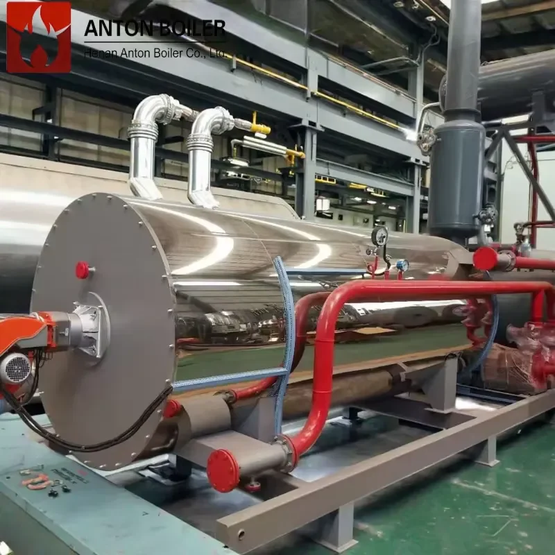 J YYQW 1ton 2 Ton & Oil Fired Steam Industrial Thermal Oil Boiler for Refining Dyeing and Food Factories
