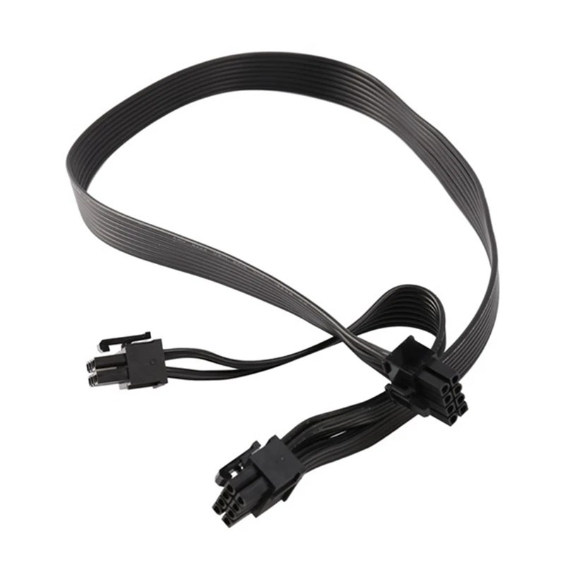 PCI-E 8Pin 1 ถึง 2 พอร์ต 6 + 2Pin สายไฟ Dual PCIe 8 Pin สําหรับ Corsair CX850M CX750M CX600M CX500M CX430M