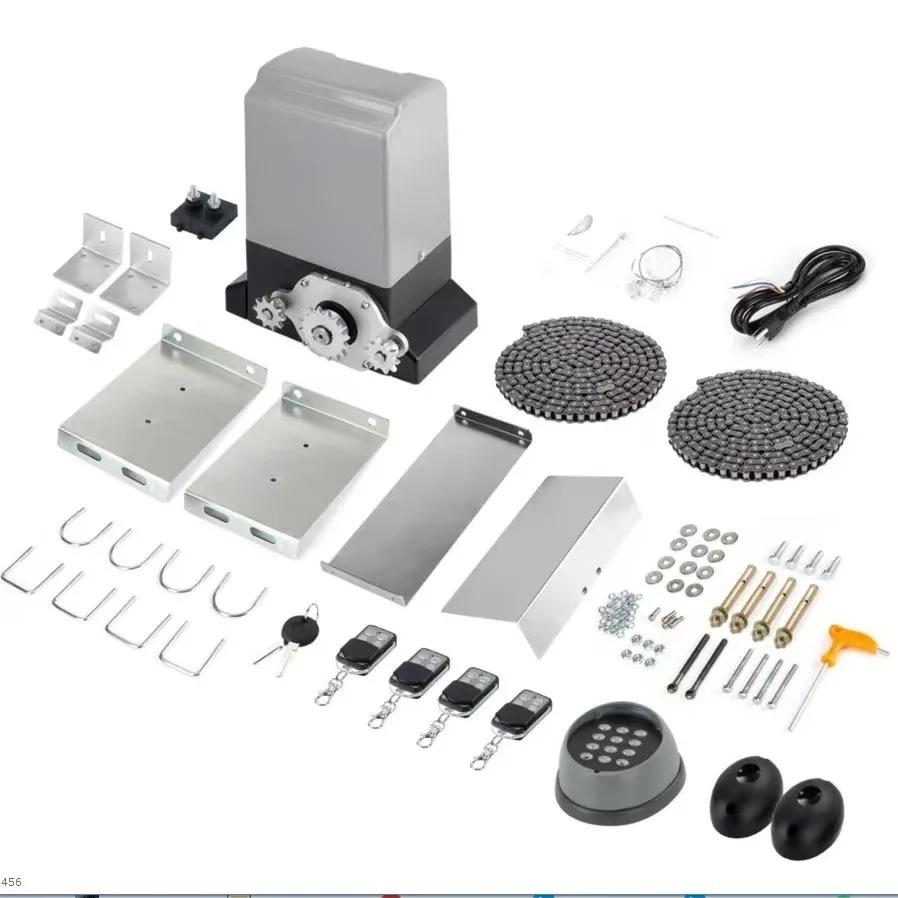 

Chain electric door translation door motor integrated machine full set of sliding door remote control