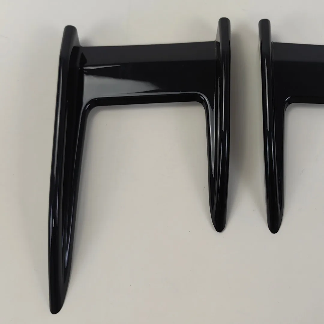 Frontstoßstangen-Seitensplitter für BMW 1er F40 118i M135i 128ti 120d 2020-2023 Karosserie-Kit Tuning Styling Zubehör Erweiterung – Detail 5