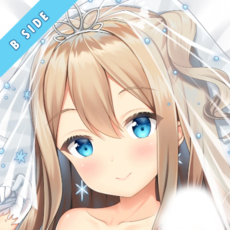 소녀 게임 전선 KP31 꽃 웨딩 다키마쿠라 포옹 바디 베개 케이스, 긴 쿠션 커버, 오타쿠 침구 선물, 160X50cm