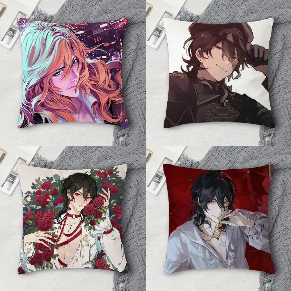 

Noblesse Double-sided Printed Square Decorative Cushion Cover for Sofa Living Room Home Decor