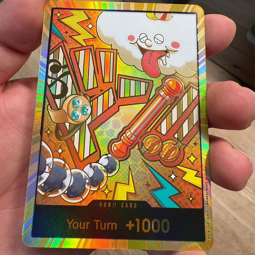 30 قطعة/المجموعة OPCG TCG GOLD دون!! بطاقة المجموعة أفضل PRB-02 احباط الإنجليزية سوبر موازية احباط NM الانكسار فلاش هدايا الطفل