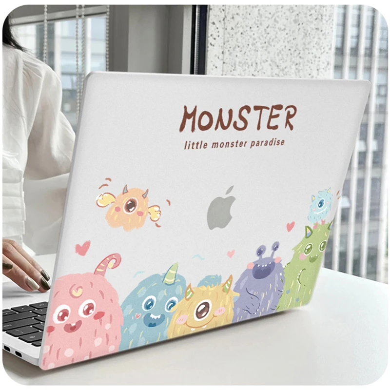 

Cute Pattern Laptop Case for Macbook M1 M2 M3 Air 13.6 Pro 13 14 15 16 A2485 A2780 A2681 Matte Clear Cover for A2279 A2442 A2337