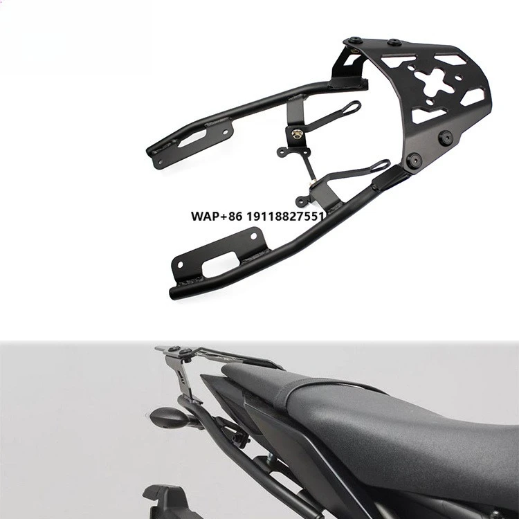 

XXUN Motorcycle Parts Aluminum Rear Carrier Luggage Rack Shelf forMT 09 FZ 09 MT09 FZ09 2017 2018 2019 2020