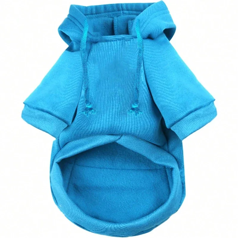 1 Piece Winter Hoodie With Pocket Puppy Warm Clothes Chihuahua Coat Clothes