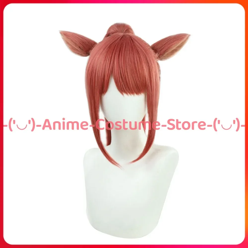 FxF XIV-Peluca de Cosplay básica para chica gato, pelucas de personajes del juego de Anime, disfraz de fiesta de Carnaval y Halloween, pelo sintético resistente al calor