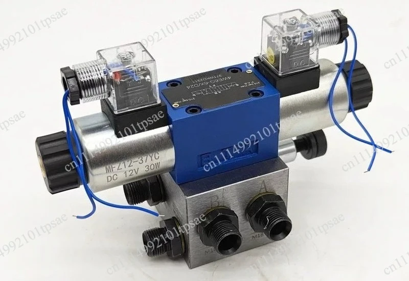 Control valve, distributor, hydraulic cylinder motor, electric control valve