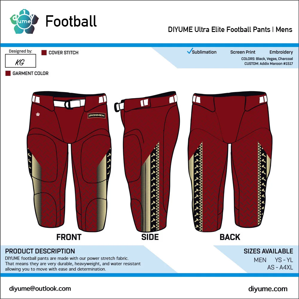 American football hose