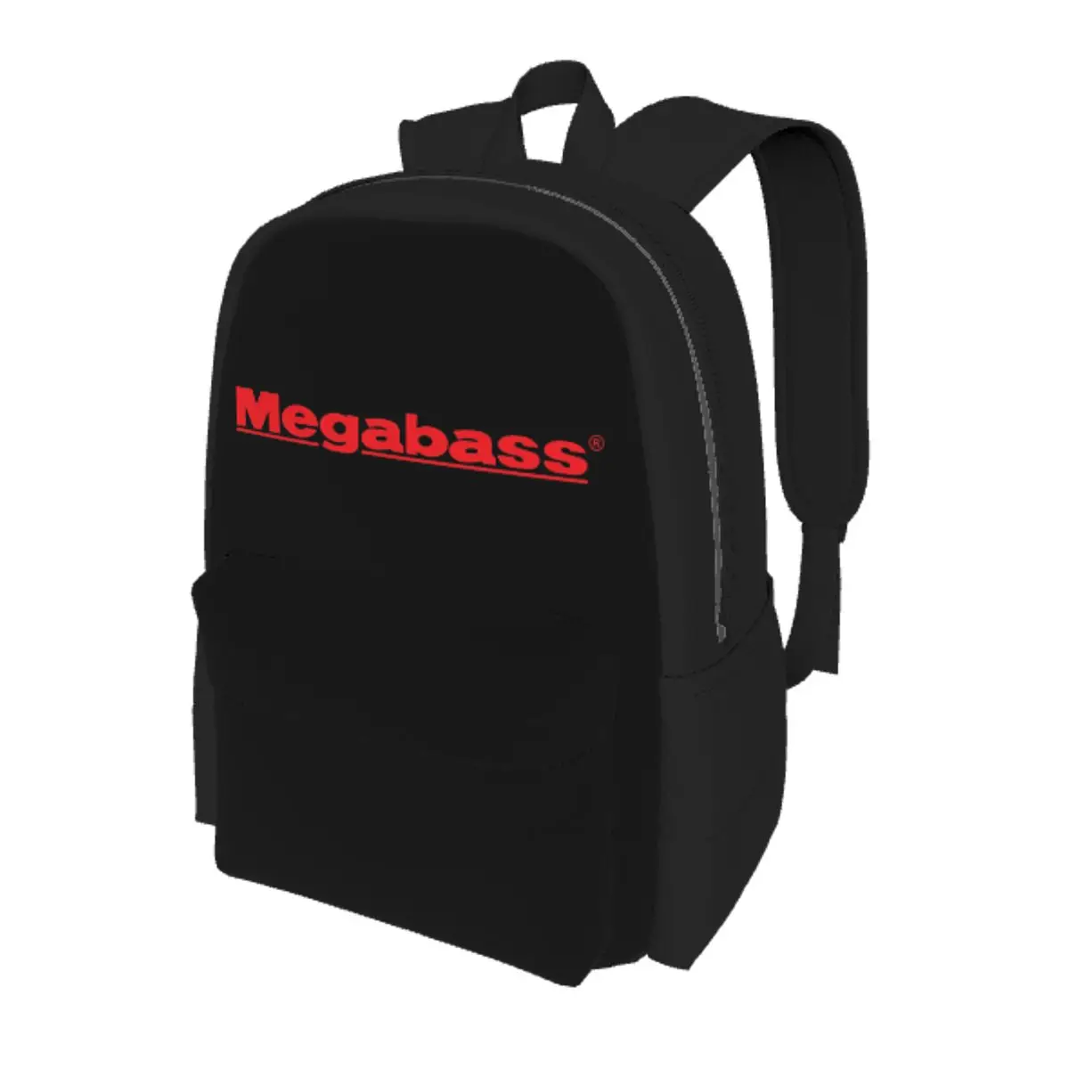 

Megabass Holograph Speakers Logo Student Backpack School Bag Hiking Travel Daypack for Boys Girls Bookbag Shoulder Bags