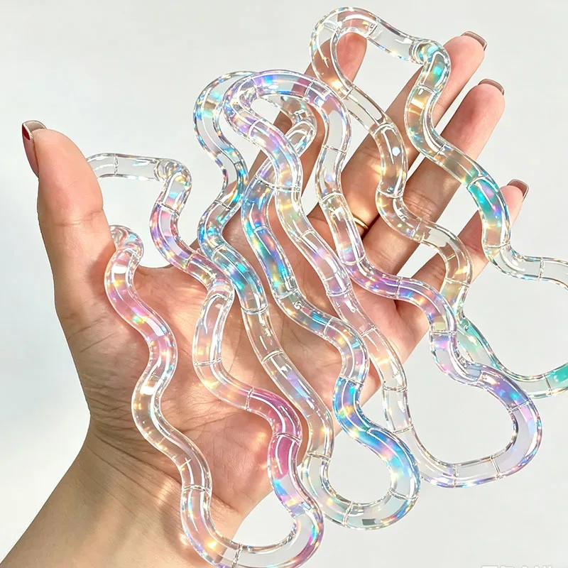Tangle Fidget Gifts Ornament Color Transformation Toys Finger Rope Toys Creative Party Gifts Stress Relieving Tangle Rope