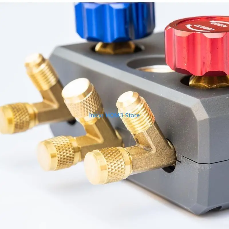 A5YD Refrigeration Digital Manifold Gauge Dy517 Car Air Conditioner Pressure Guage