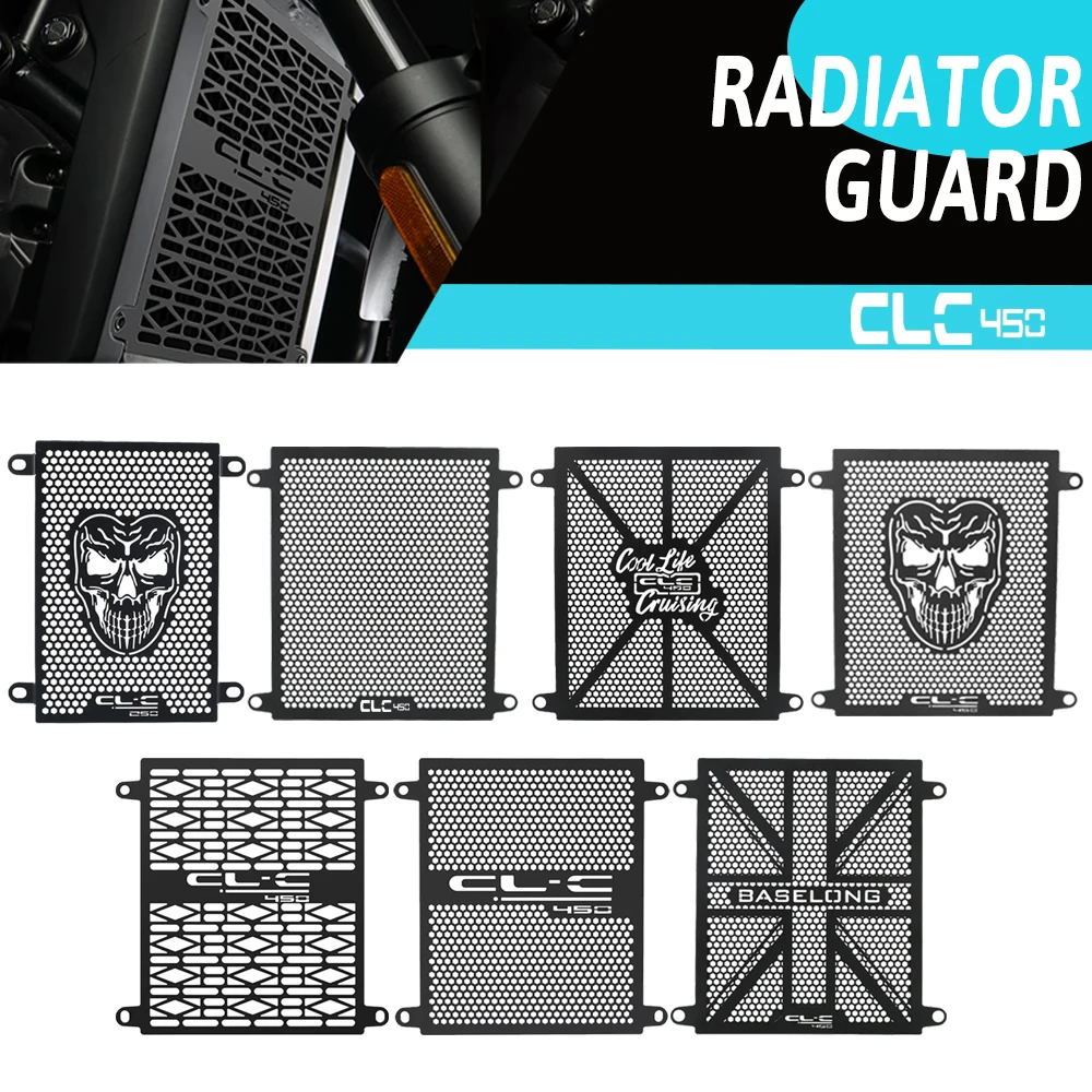 

For CFMOTO CLC 450 Bobber Motorcycle Radiator Grille Guard Cover Water Tank Protective CLC450 450CLC 450 CL-C 2023 2024 2025