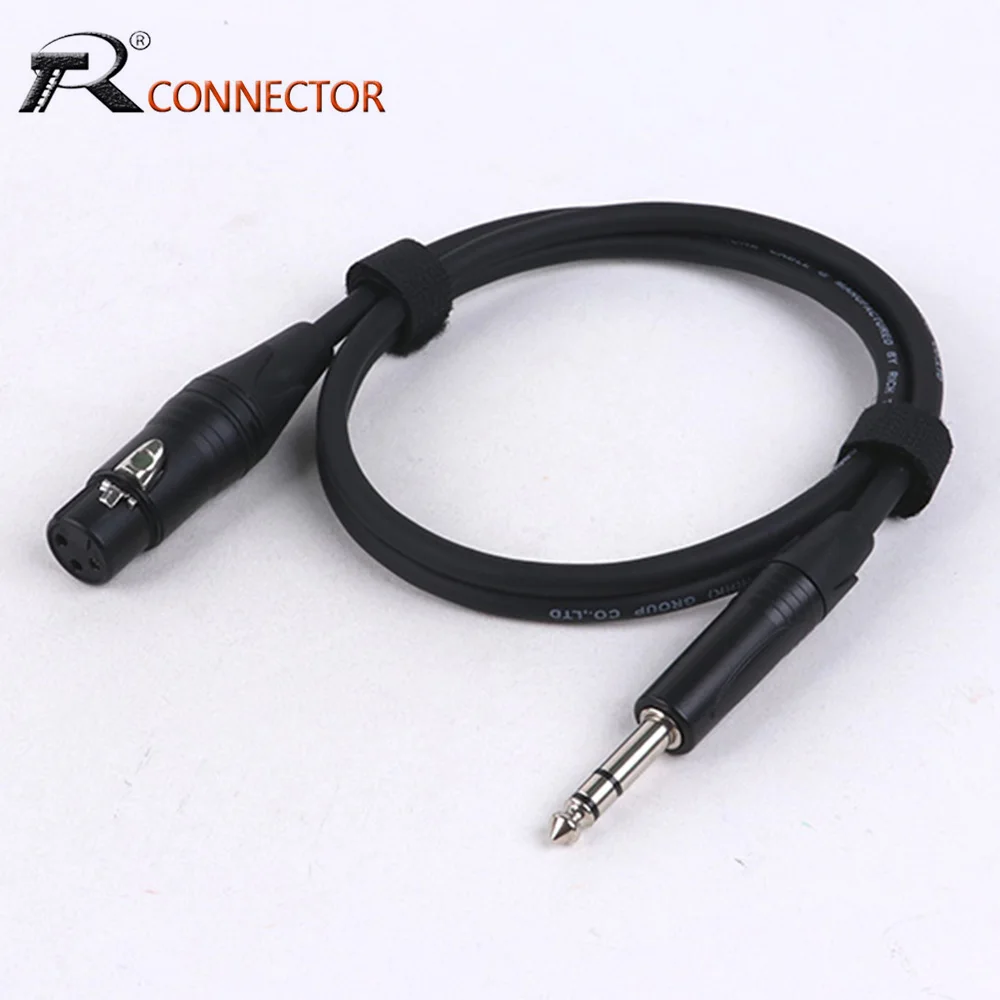 XLR Female to 1/4