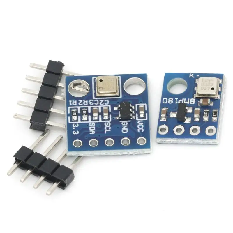 Hot Sale 1 Set High-Precision Digital Pressure And Temperature Sensor Module GY-68 BMP180 Compatible With BMP085 For  ESP32
