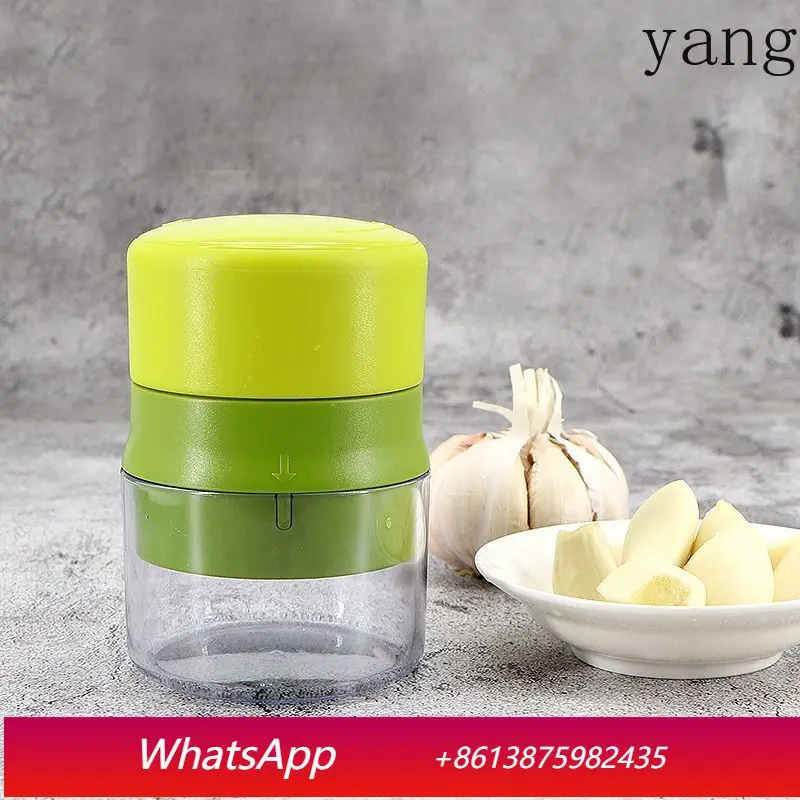 

LMM Household Garlic Press Manual Small Garlic Peeling Garlic Puree Quick and Light Stir