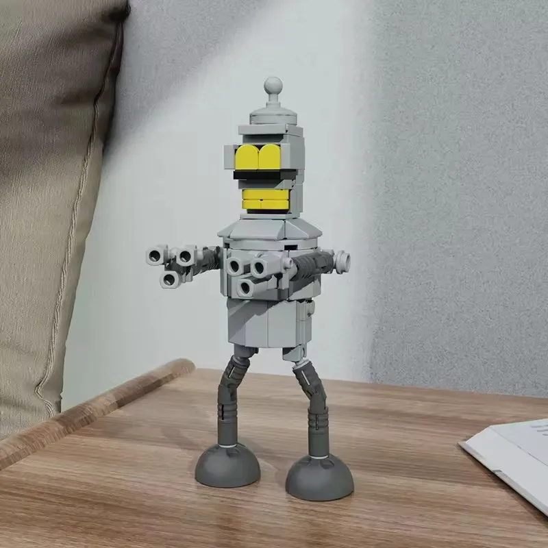 Classic Cartoon Movie MOC Core Character Robots Bendered Model Action Figure Building Blocks Kits Creative Ornaments Toys Gift