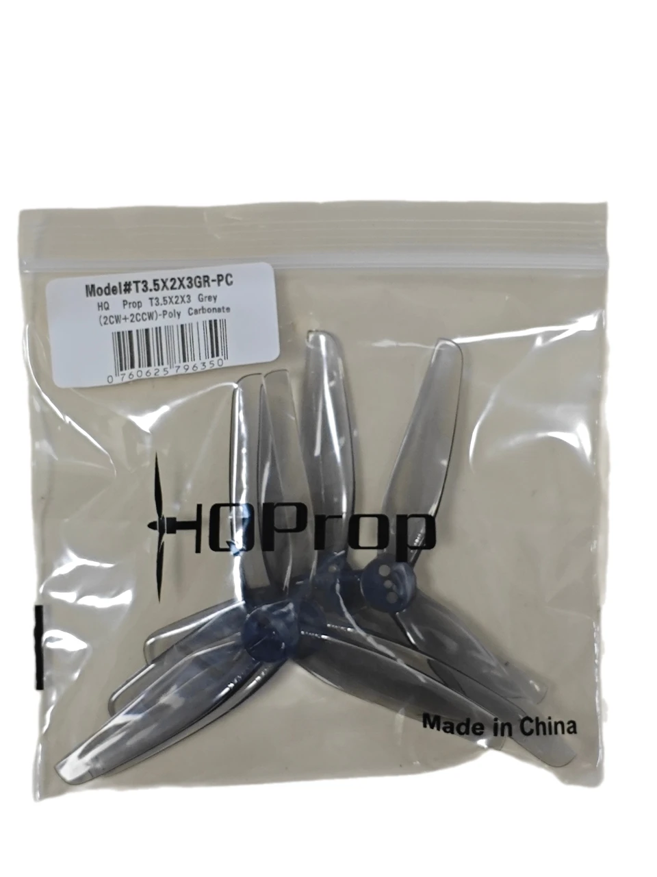 Hqprop T3.5x2x3 3520 3-blade Pc Propeller 1.5mm For Rc Fpv Freestyle 3.5inch Cinewhoop Ducted Drones Protek35