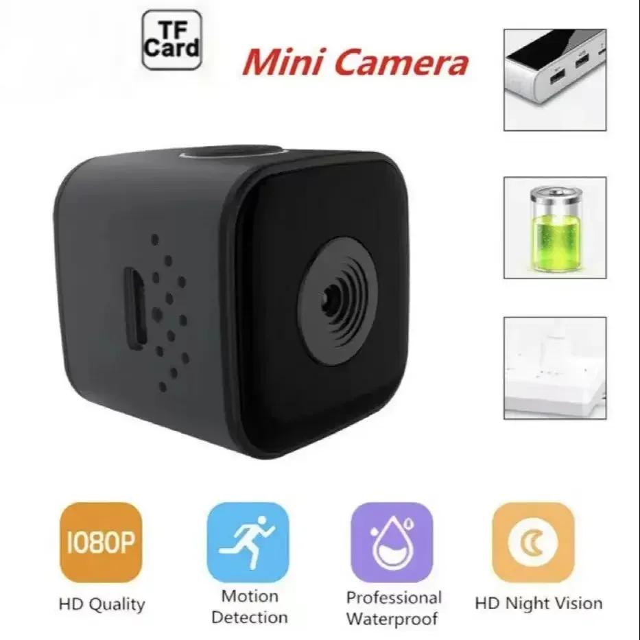 SQ28 Mini Camera Outdoor HD 1080p Sports Camera Diving Action Camera Waterproof Vehicle Mounted Riding Recorder Supporting 256G