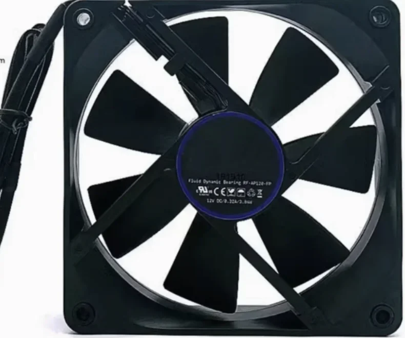 12V 0.32A 12CM RF-AP120-FP Hydraulic 4-wire speed control and temperature control silent fan NZXT 12025