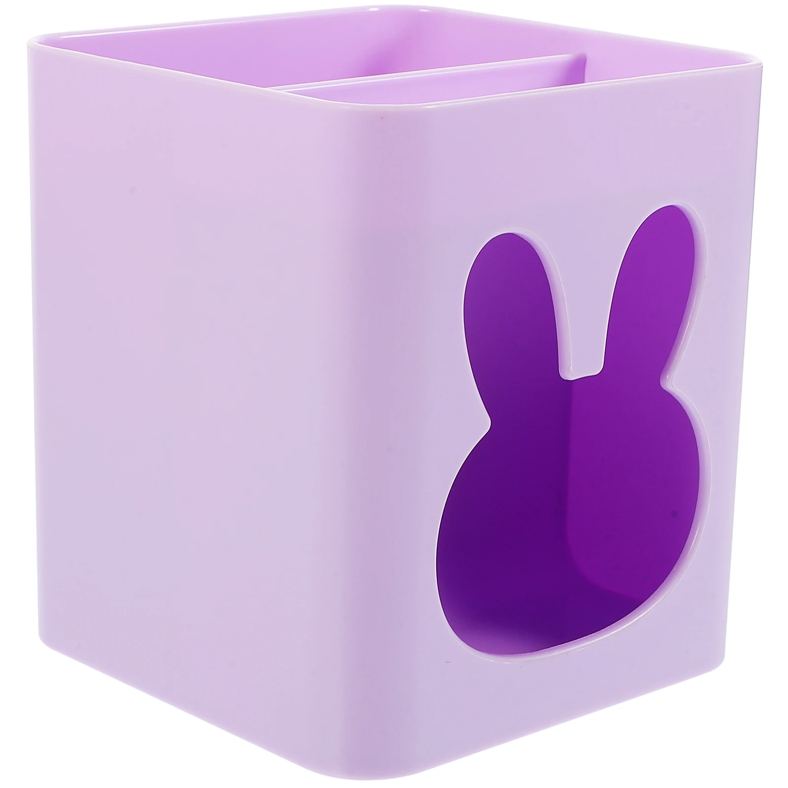 

Rabbit Pen Holder Desk ganizer Square Small Stationery Storage Bucket Pencil Cup Student Desk Modern Pen Cups Household