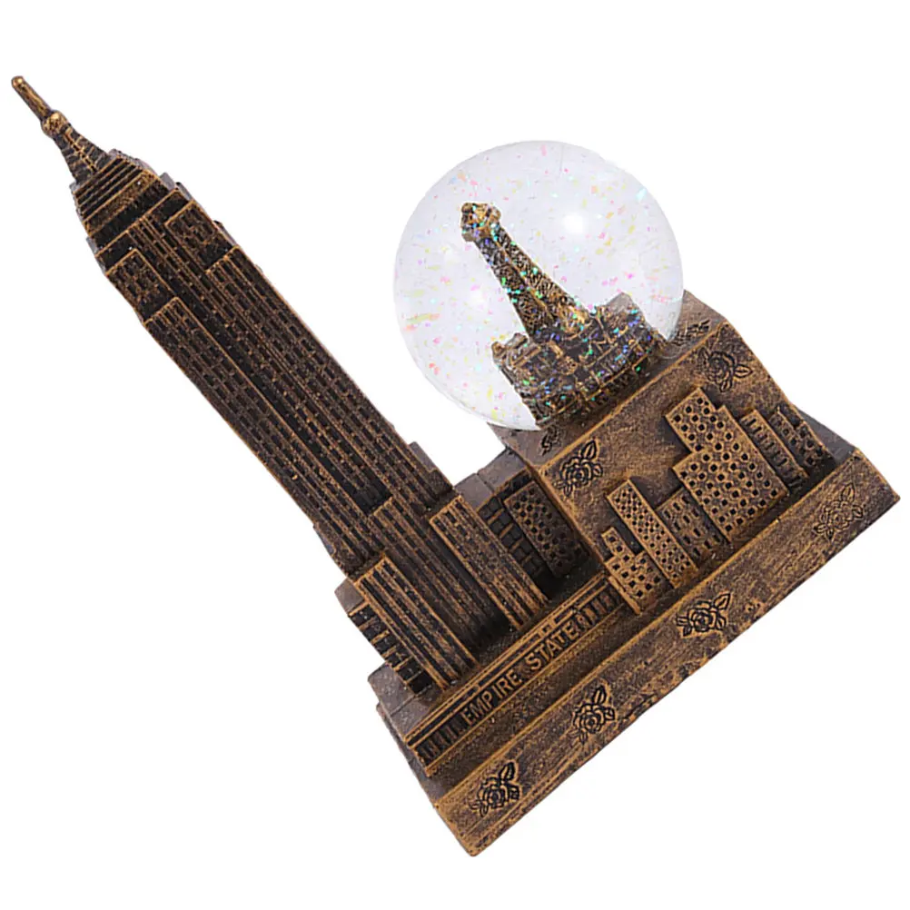 

Настольный декоративный светящийся хрустальный шар-башня в ретро-стиле для дома, бара, ресторана, отеля, уникальный подарок на выпускной и для офиса