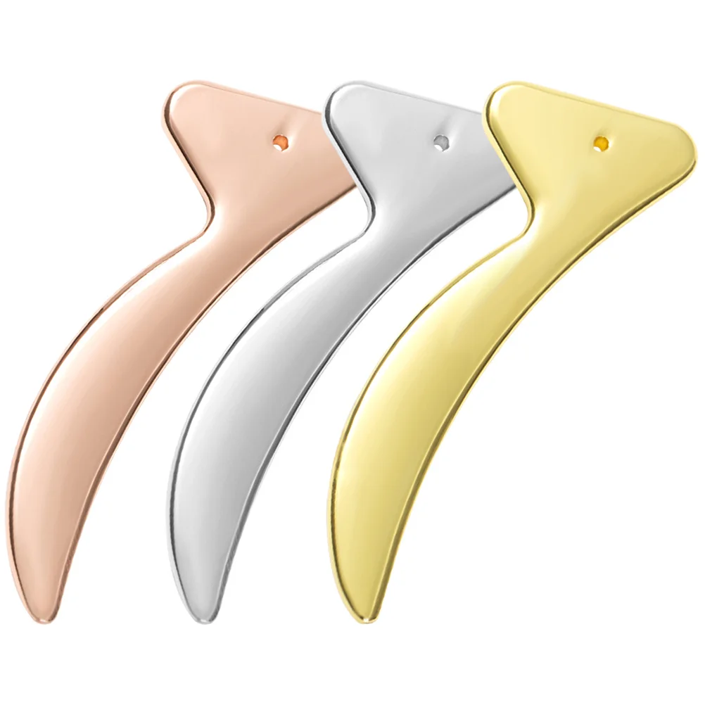 3 pezzi crema per gli occhi bastone da massaggio massaggiatore facciale leggero portatile a forma di T asta per la cura della pelle degli occhi strumento applicatore per massaggio viso