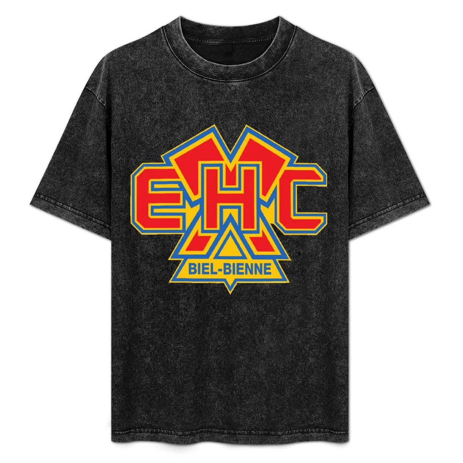

EHC Biel Bienne Swiss Ice Hockey Sports Fans EHCB Switzerland Essential T Shirt T-Shirt Street Art Print Tee Shirt